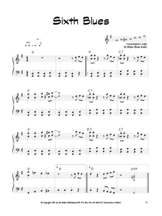 The Blues Volume 1 - Easy Piano Series - Michiel Merkies - Partition